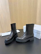 The Row Nobilis Boots Black Cowhide 455863