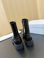 The Row Nobilis Boots Black Cowhide 455863