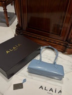 LE TECKEL MEDIUM BAG 33 IN AIR FORCE GOATSKIN