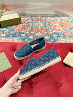 GG ESPADRILLE LOAFER AEGEAN CANVAS