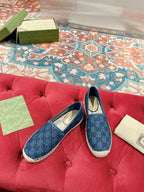 GG ESPADRILLE LOAFER AEGEAN CANVAS