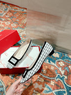 Viv Flats Shoe White   Custom Material 247134