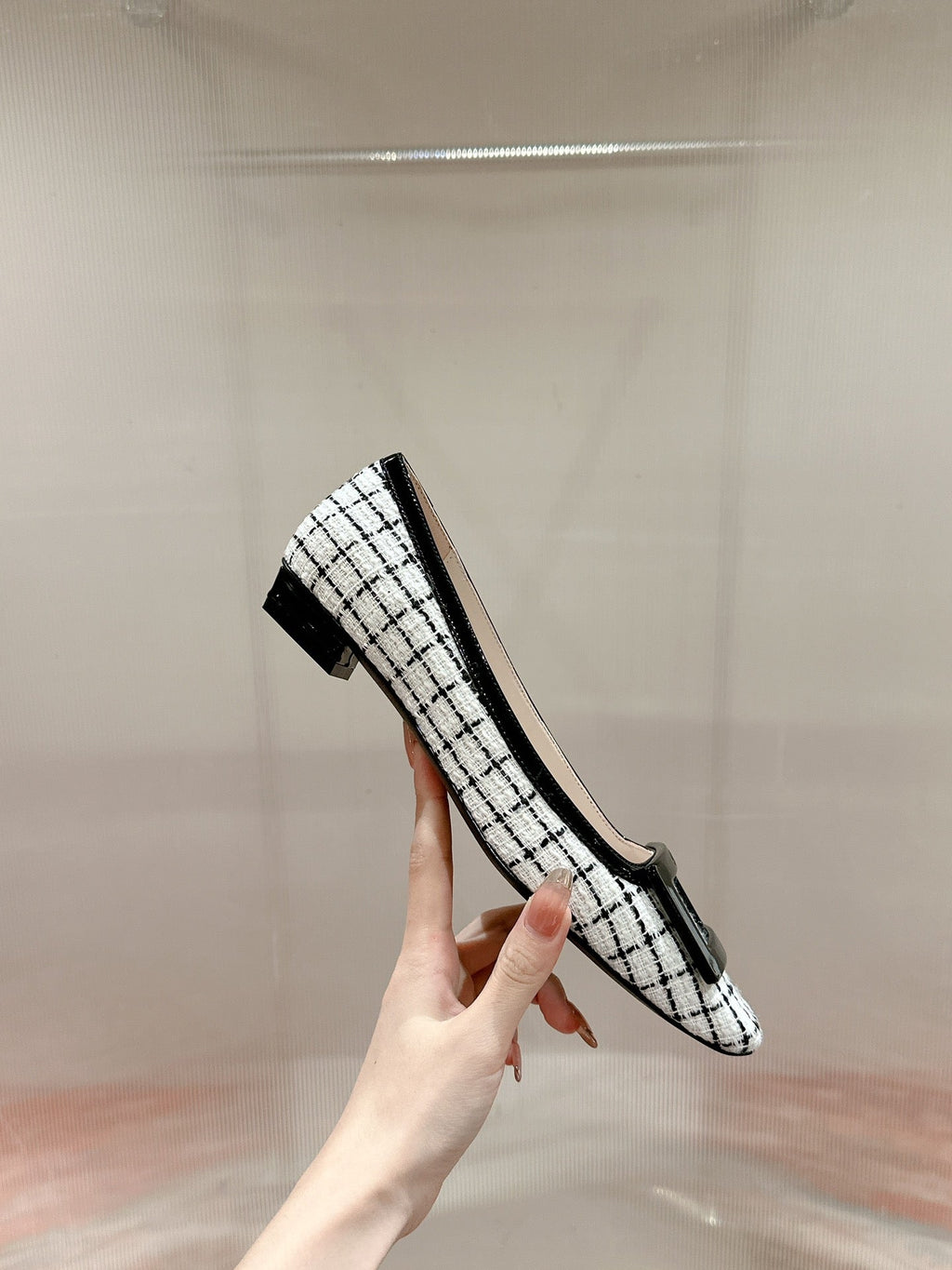 Viv Flats Shoe White   Custom Material 247134