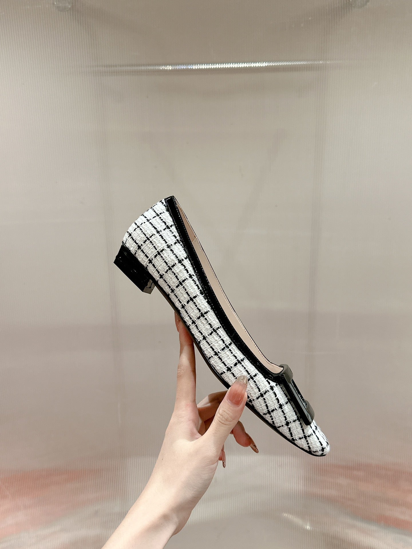 Viv Flats Shoe White   Custom Material 247134
