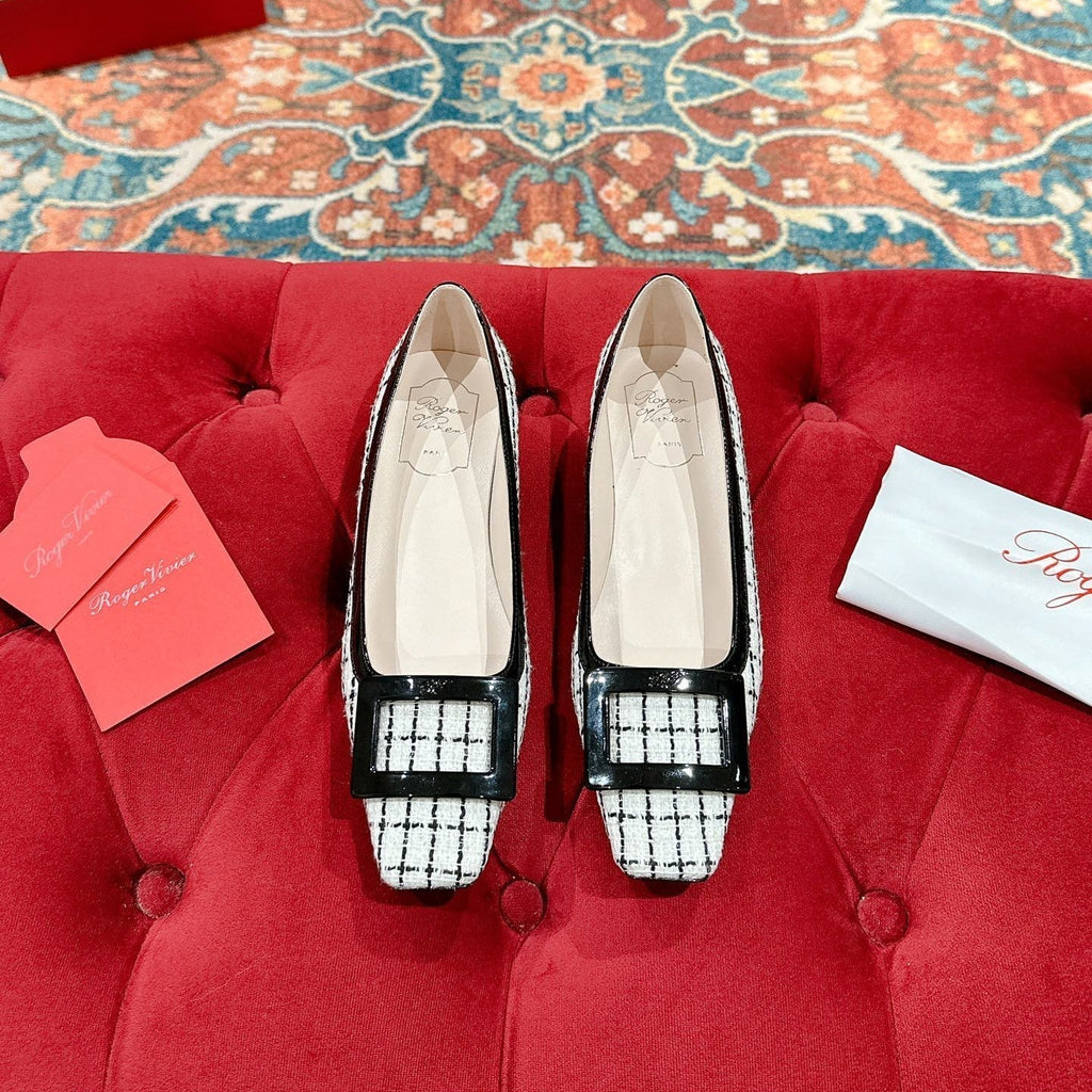 Viv Flats Shoe White   Custom Material 247134