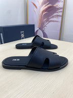 CD H-ALIAS SANDAL DENIM COLOR GRAINED CALFSKIN