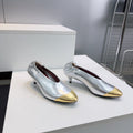 CC 2026 Pumps 4.5cm Gold Sliver Lambskin 741646