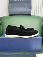 CD Loafer Black Silver Suede 646347
