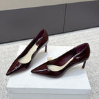 CD 26s High Heels Pump 85 Black Patent Leather 661472