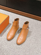 neo ankle boot light brown calfskin