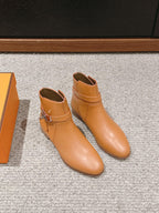 neo ankle boot light brown calfskin