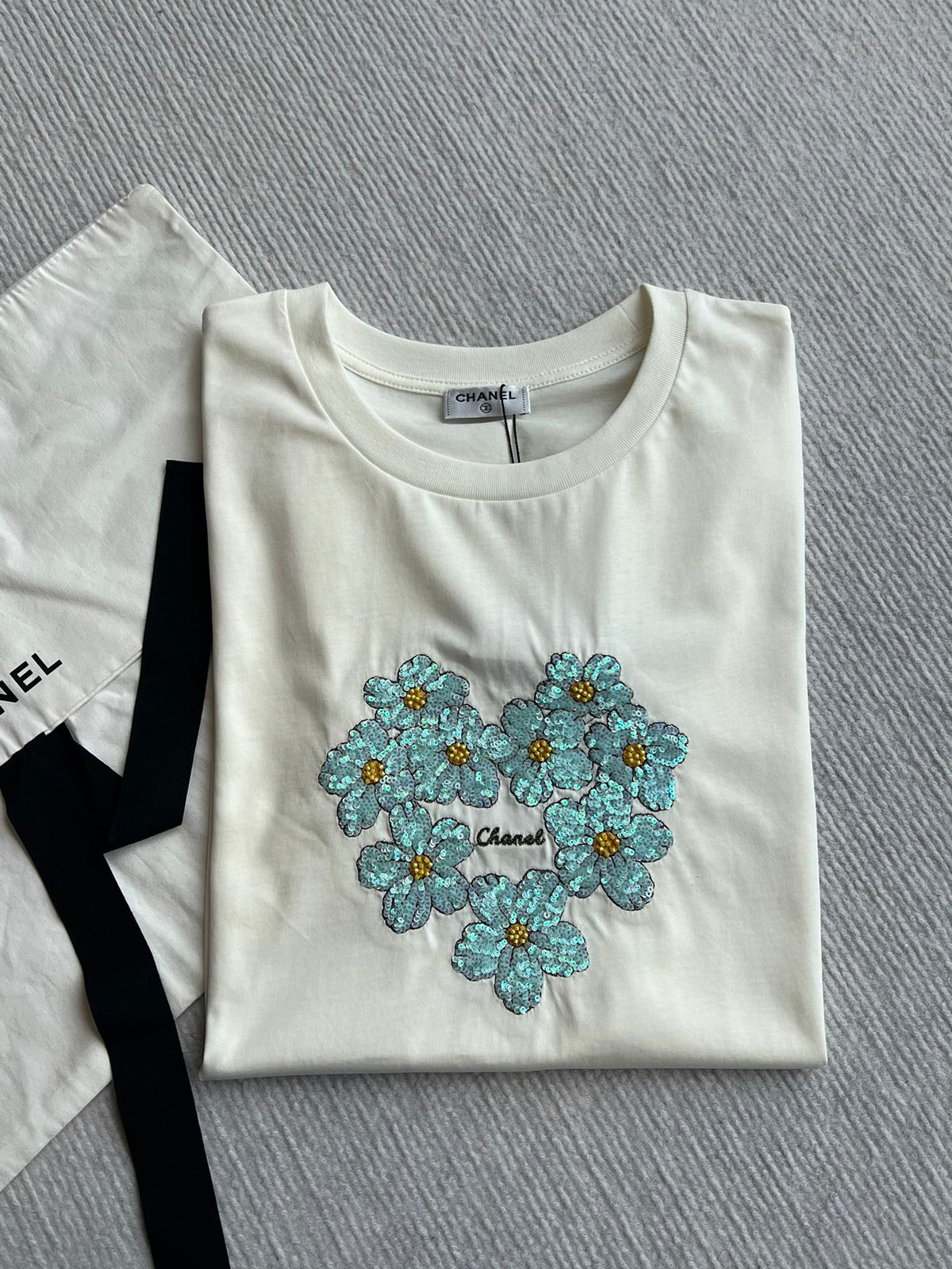 CC 25 Embroidered Sleeves Short Cotton