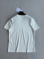 CC 25 Embroidered Beaded Short Sleeve Top Cotton