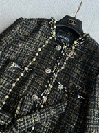 CC 25 Set Tweed Black Polyester Wool 289987