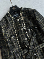 CC 25 Set Tweed Black Polyester Wool 289987