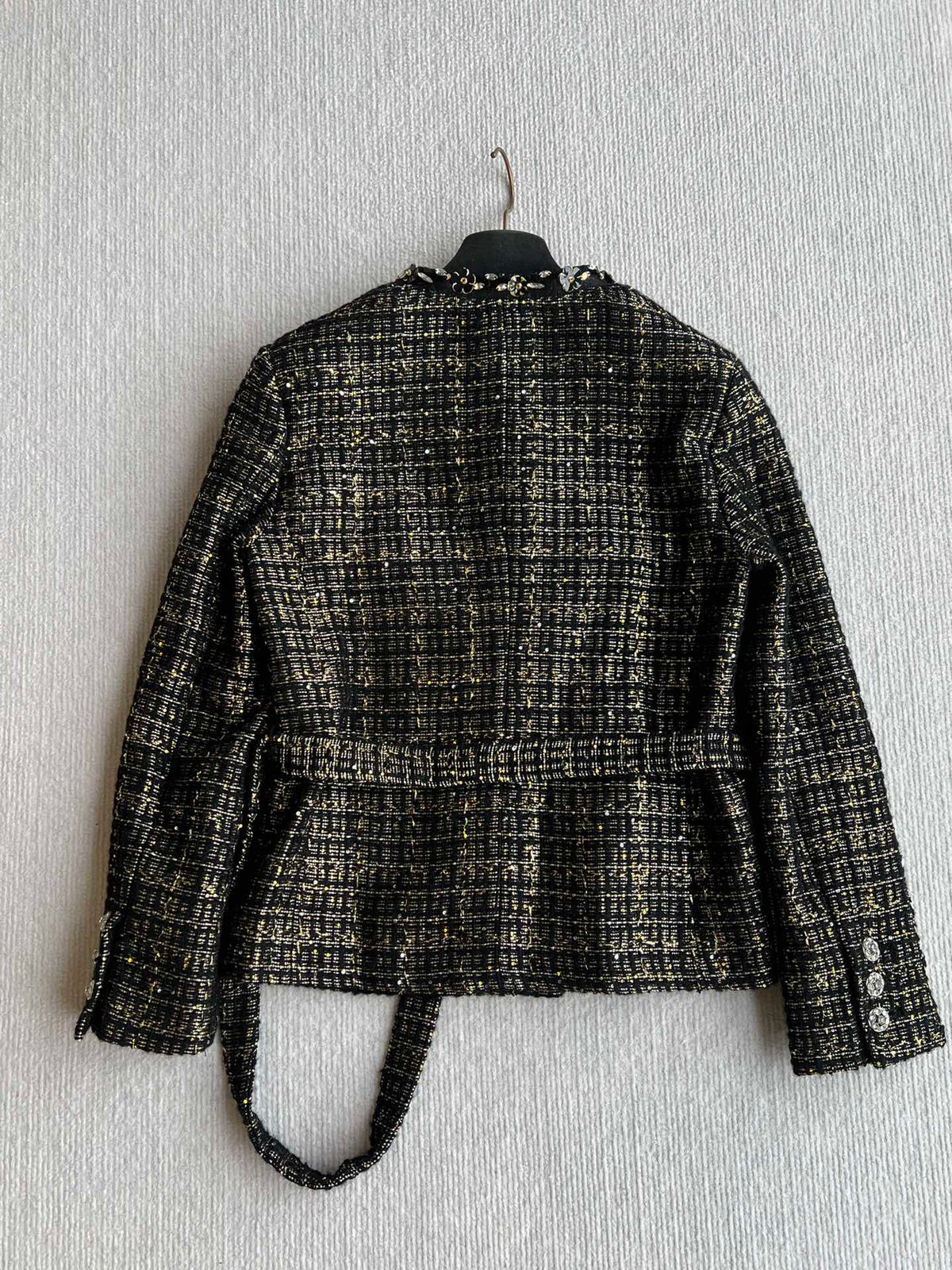 CC 25 Set Tweed Black Polyester Wool 289987