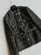 CC 25 Set Tweed Black Polyester Wool 289987