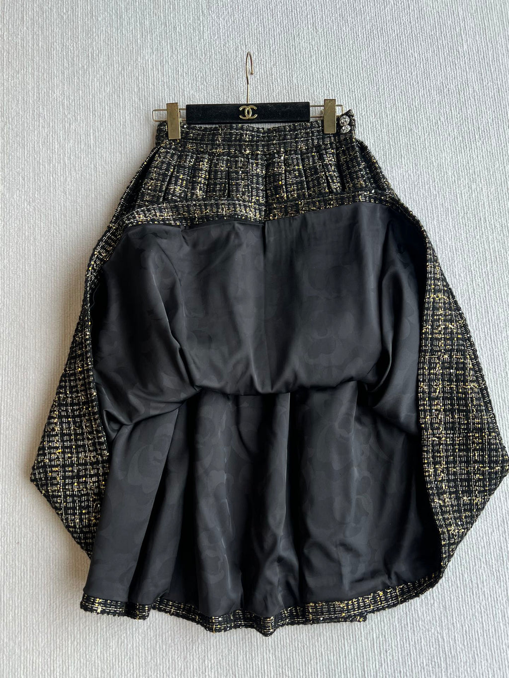 CC 25 Set Tweed Black Polyester Wool 289987