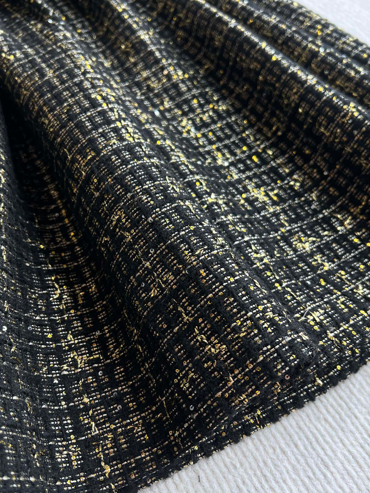 CC 25 Set Tweed Black Polyester Wool 289987