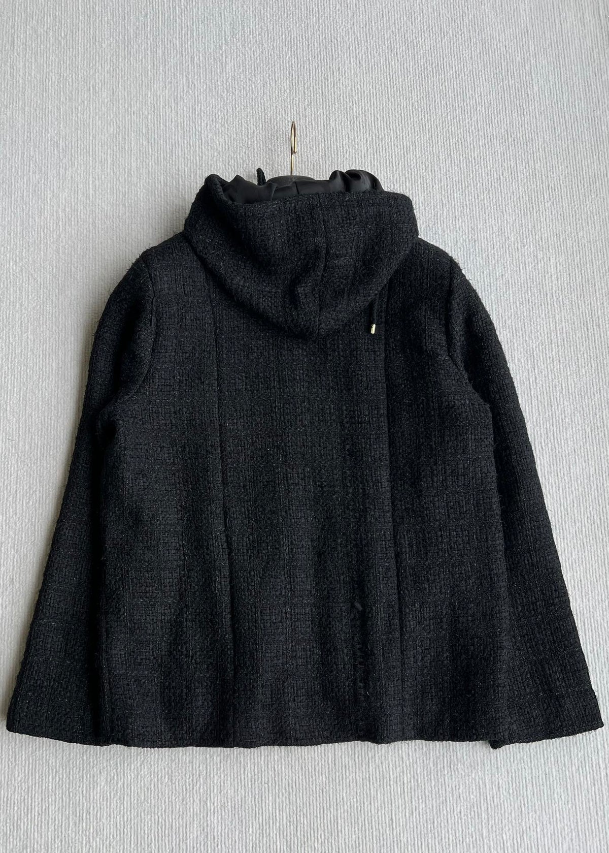 CC 25 Jacket Black Hooded Cotton 300144