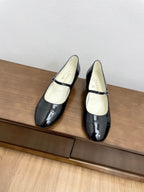 CC Mary Jane Black Cowhide