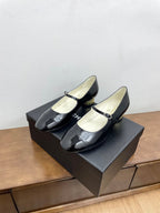 CC Mary Jane Black Cowhide