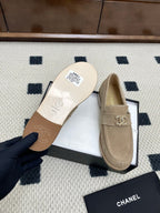 CC 25 Loafer Beige Leather Suede 366512