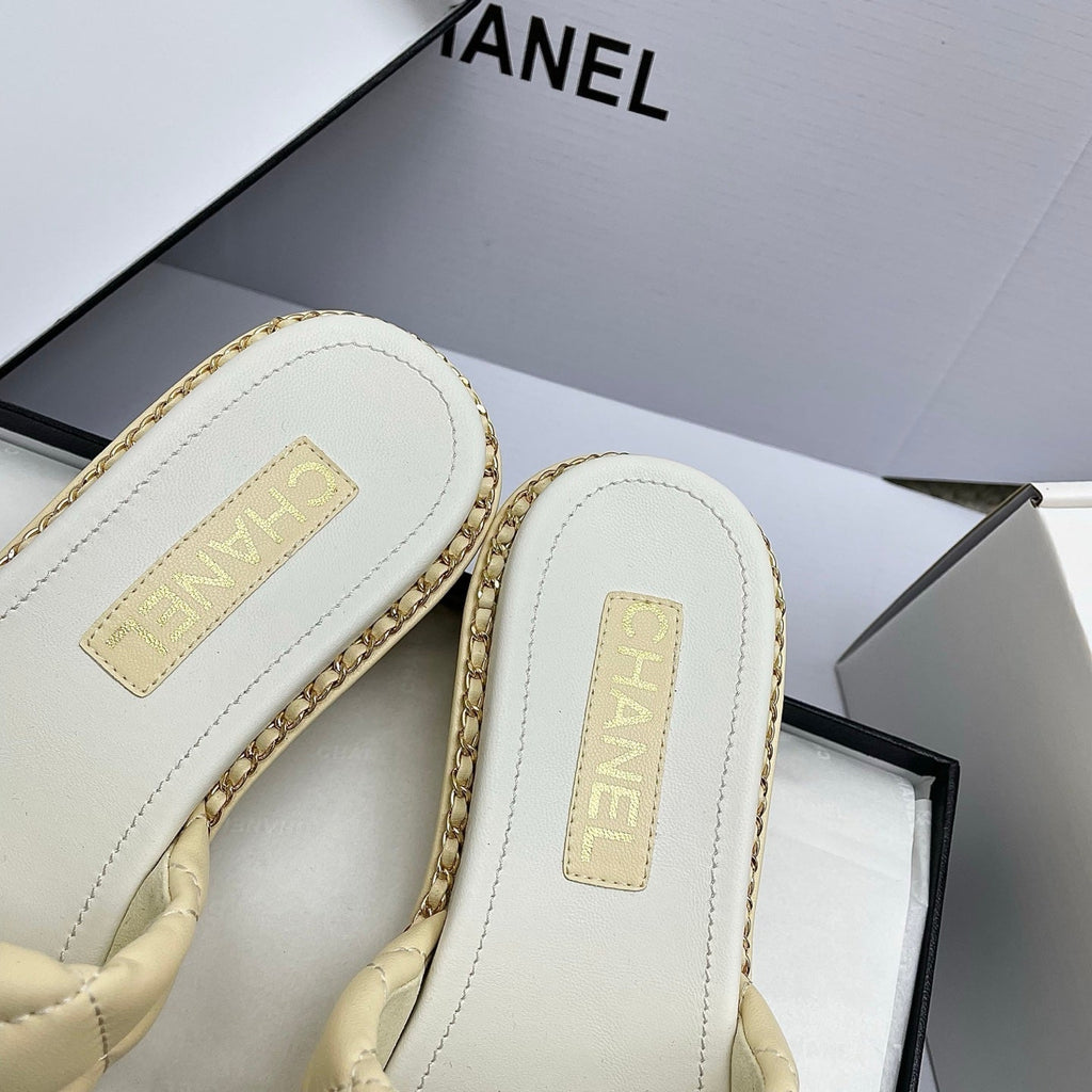 CC 26SS Lemon Yellow White Gold Quilted Lambskin 726539