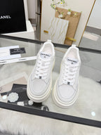 CC 26s Sneaker White Cowhide Mesh 723082