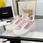 CC 26s Sneaker Pink White Cowhide Mesh 723083