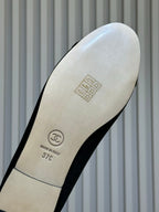 CC 26ss Ballet Flats Black Velvet 623153