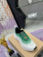 Loewe x Running Cloudtilt2.0 Sneaker White Green Calfskin