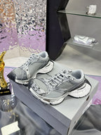 STAPLER SNEAKER IN GRAY POLYURETHANE AND POLYESTER