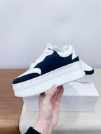 CELINE 25C Block Sneaker Black mix White Calfskin 231998