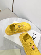 LOEW 26s Jambo Sneaker Yellow Sheepskin 675478