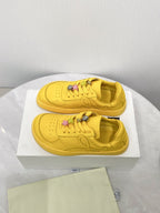 LOEW 26s Jambo Sneaker Yellow Sheepskin 675478