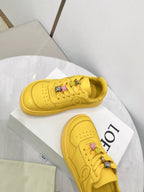 LOEW 26s Jambo Sneaker Yellow Sheepskin 675478