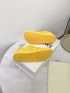LOEW 26s Jambo Sneaker Yellow Sheepskin 675478