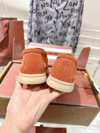 LP Summer Charms Walk Loafers Orange Suede 565846