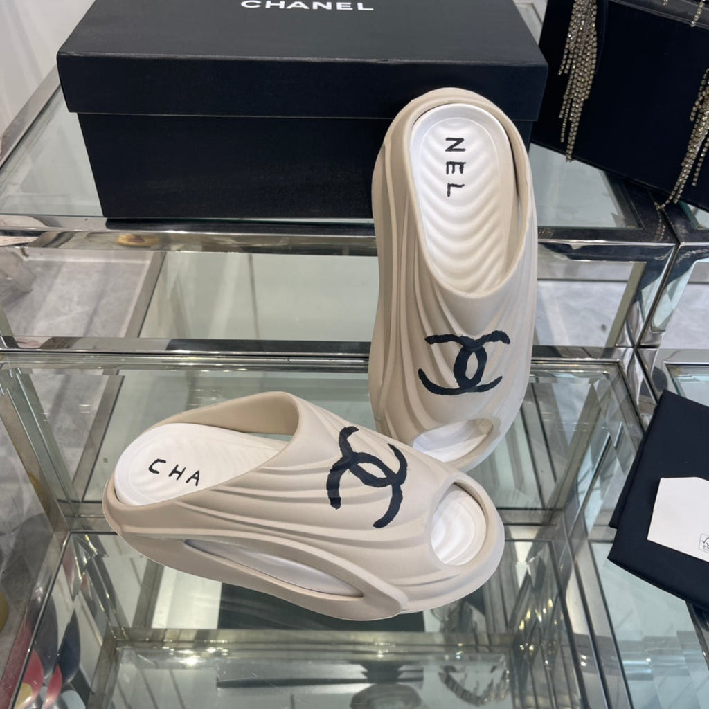 CC Slippers Cream Foam 204139