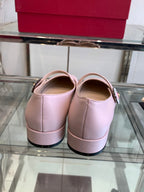 VT 25 Mary Jane Flats Pink Cowhide 292364