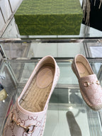 GC 2025 Espadrille With Horsebit Light Pink Canvas 292318