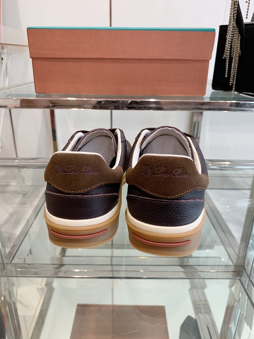 LP Tennis Walk Sneaker Brown Mocha Suede 307242