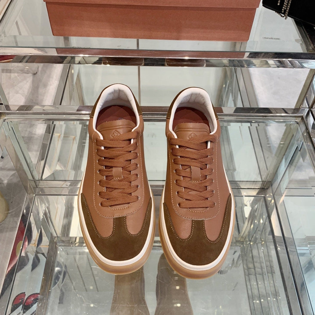 LP Tennis Walk Sneaker Brown Suede 307245