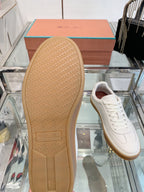 LP Tennis Walk Sneaker White Suede 307248