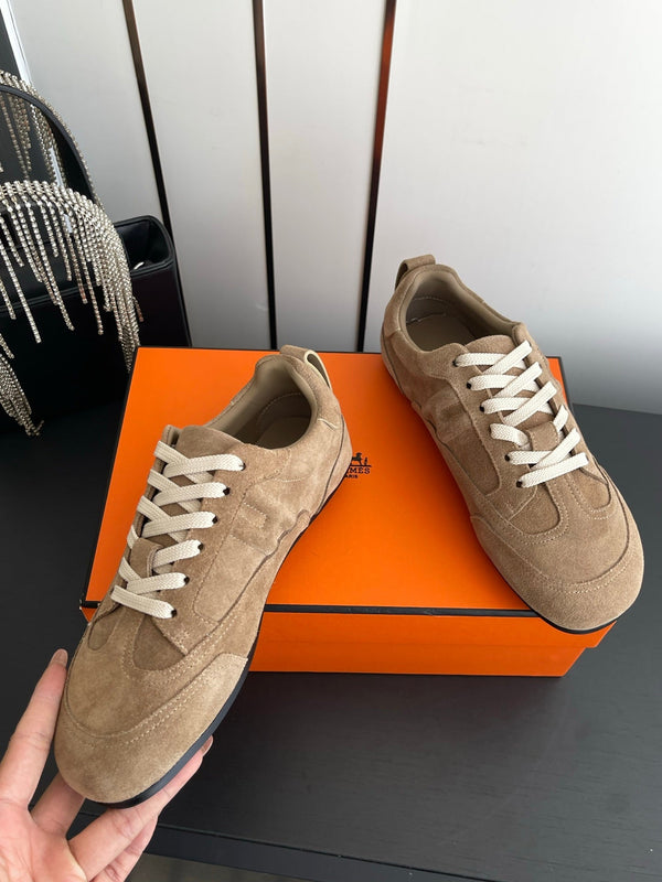 HM May Derby Shoes Brown Suede 739999