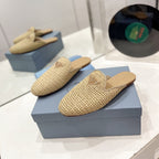 Crochet Mules 5mm Beige