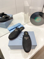 Crochet Mules 5mm Black