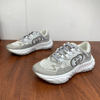 GG Men's Ripple Sneaker Grey Mesh 536984