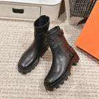 HM Jaimy Ankle Boot 45mm Black Cowhide 972389